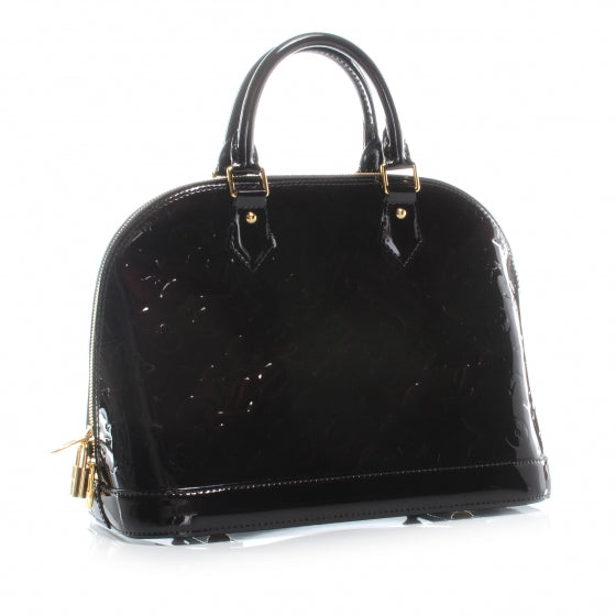 Louis Vuitton Vernis Alma PM Amarante 3 of 7