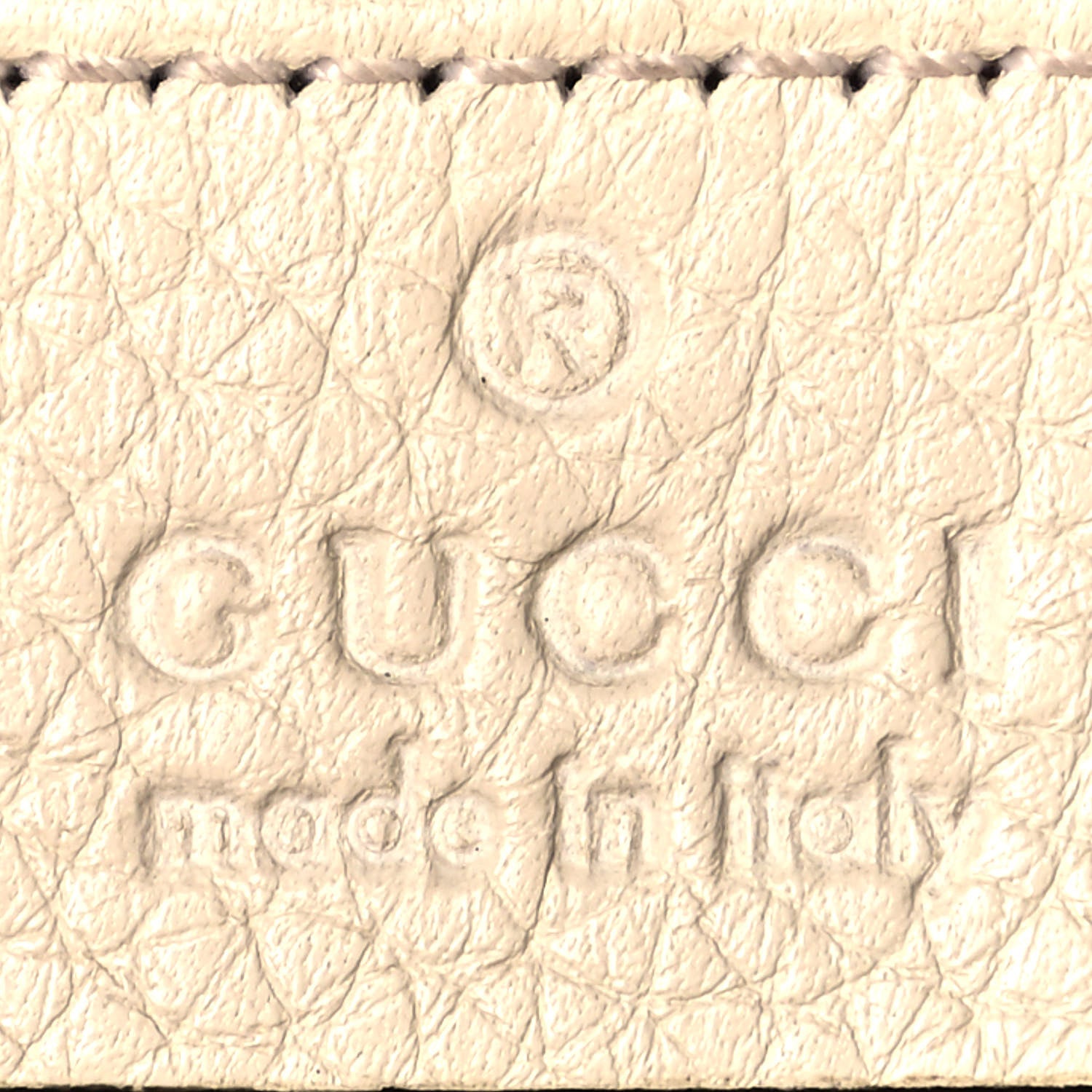 Gucci Pebbled Calfskin Small Soho Disco Bag Off White 6 of 14