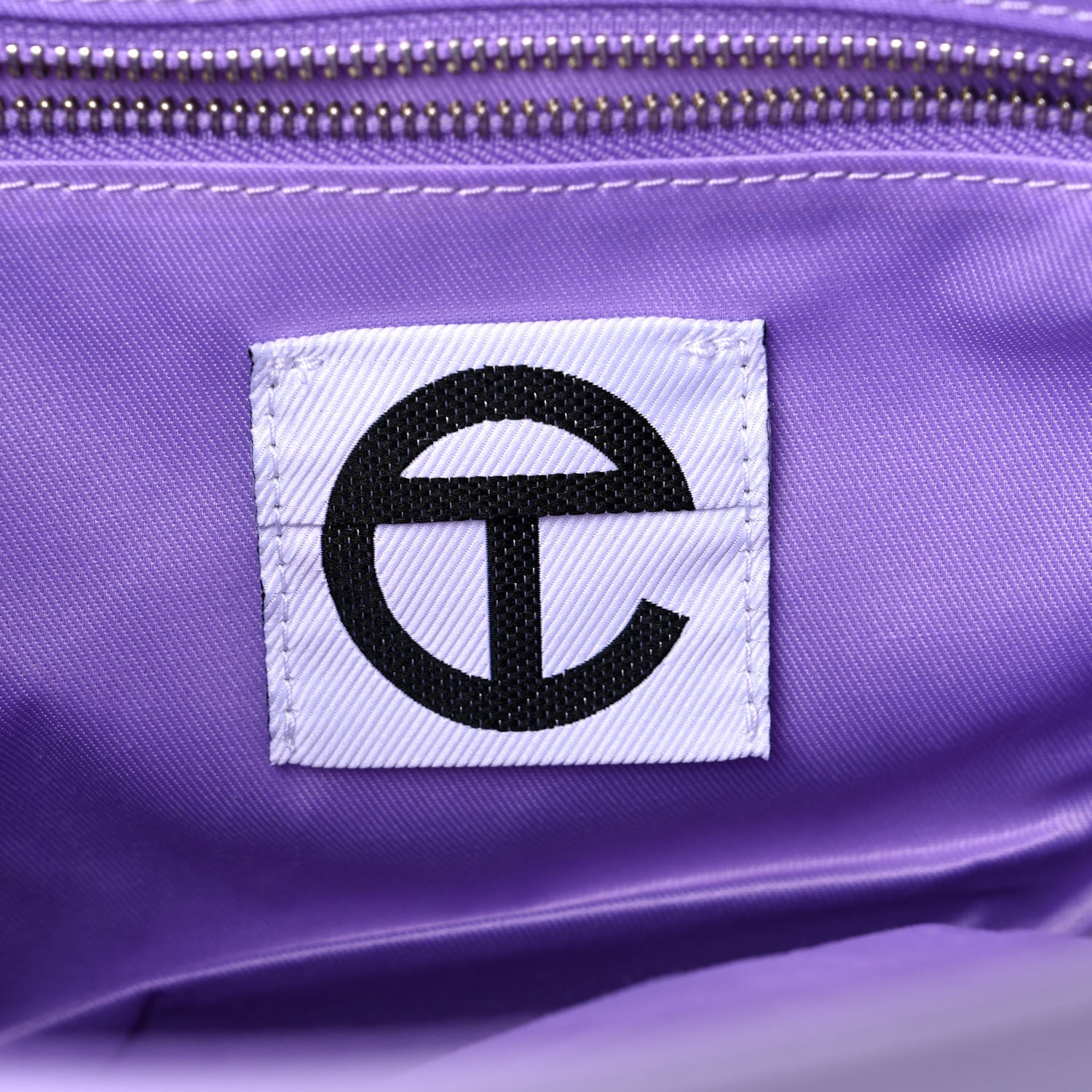 Telfar Vegan Leather Medium Shopping Bag Lavender 6 of 9