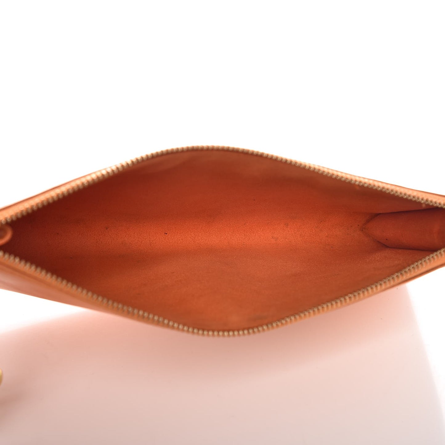 Epi Pochette Accessories 24 Mandarin