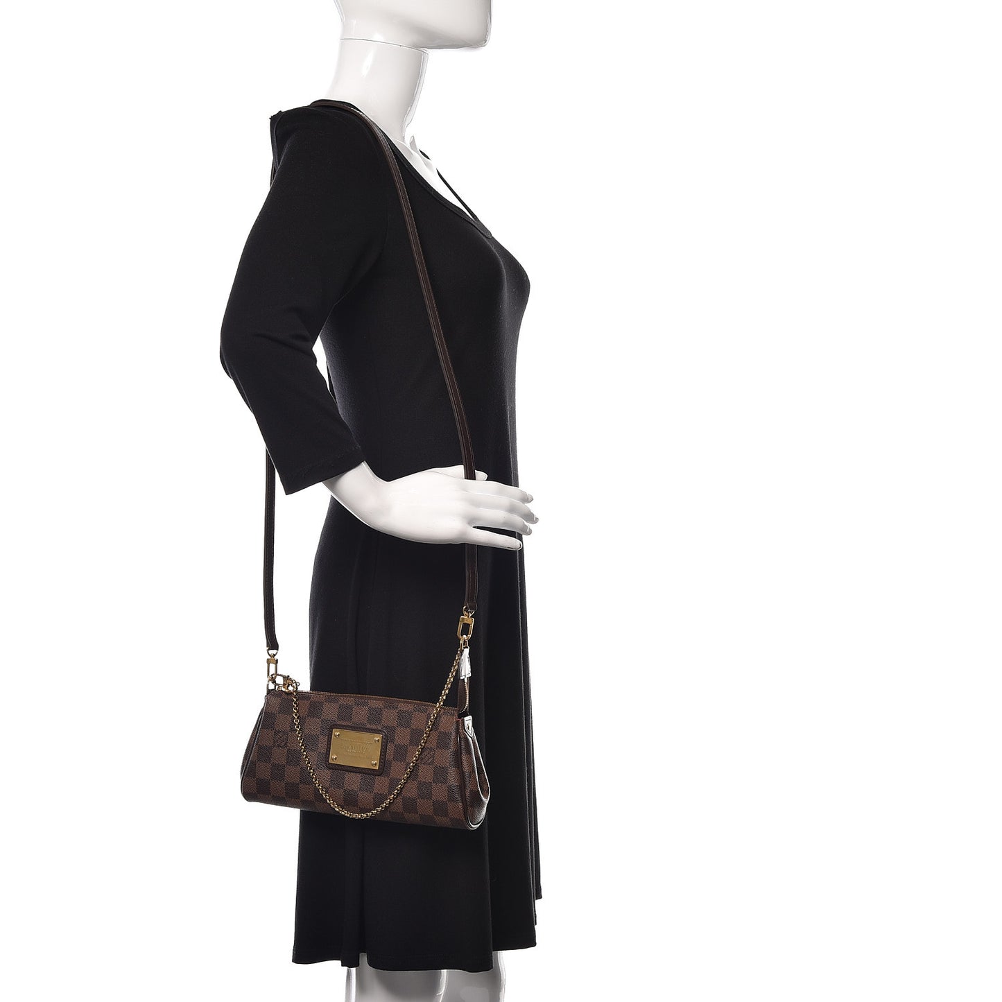 Damier Ebene Eva Clutch