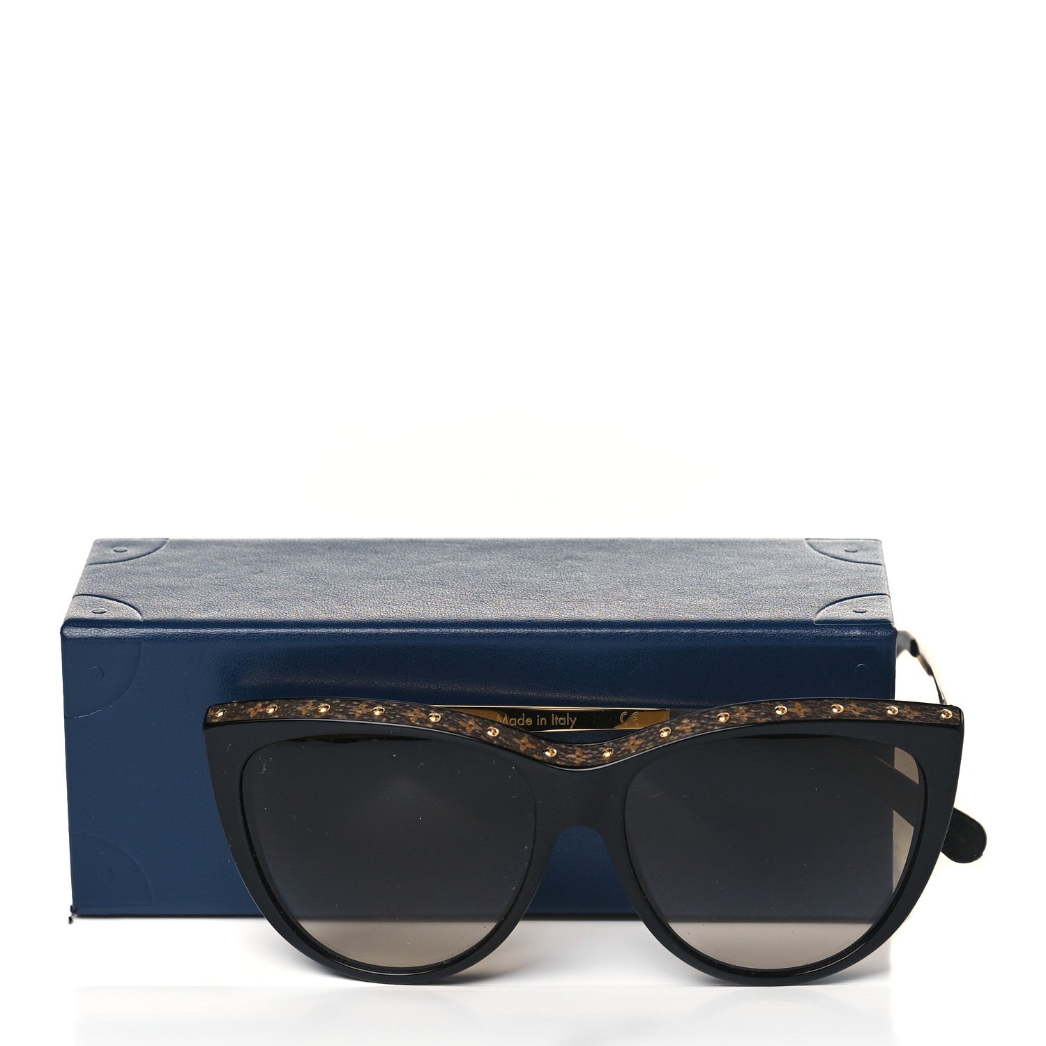 Louis Vuitton Acetate Monogram La Boum Sunglasses Z1147E Black 7 of 7