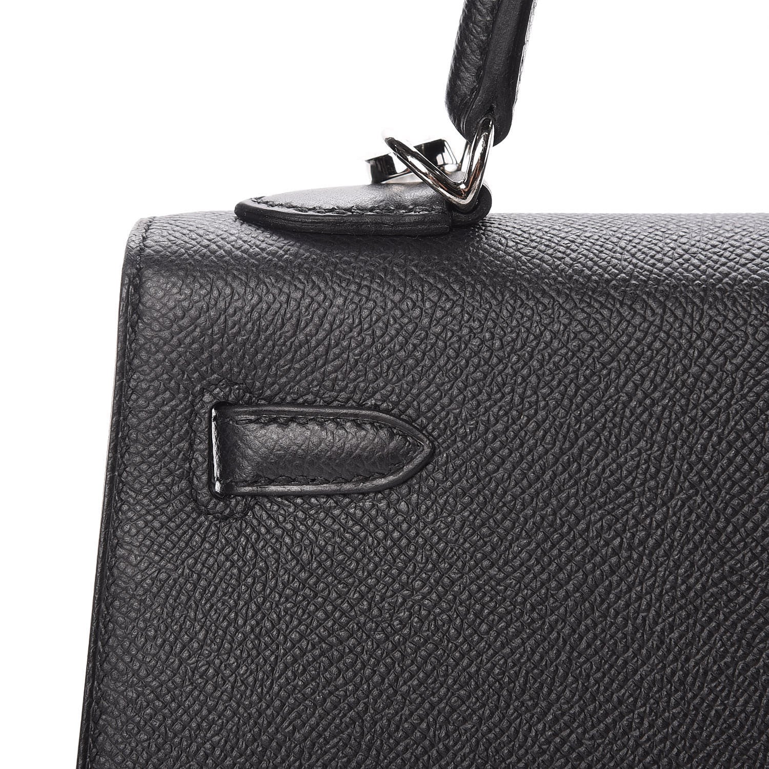 Hermes Epsom Kelly Sellier 25 Black 16 of 45