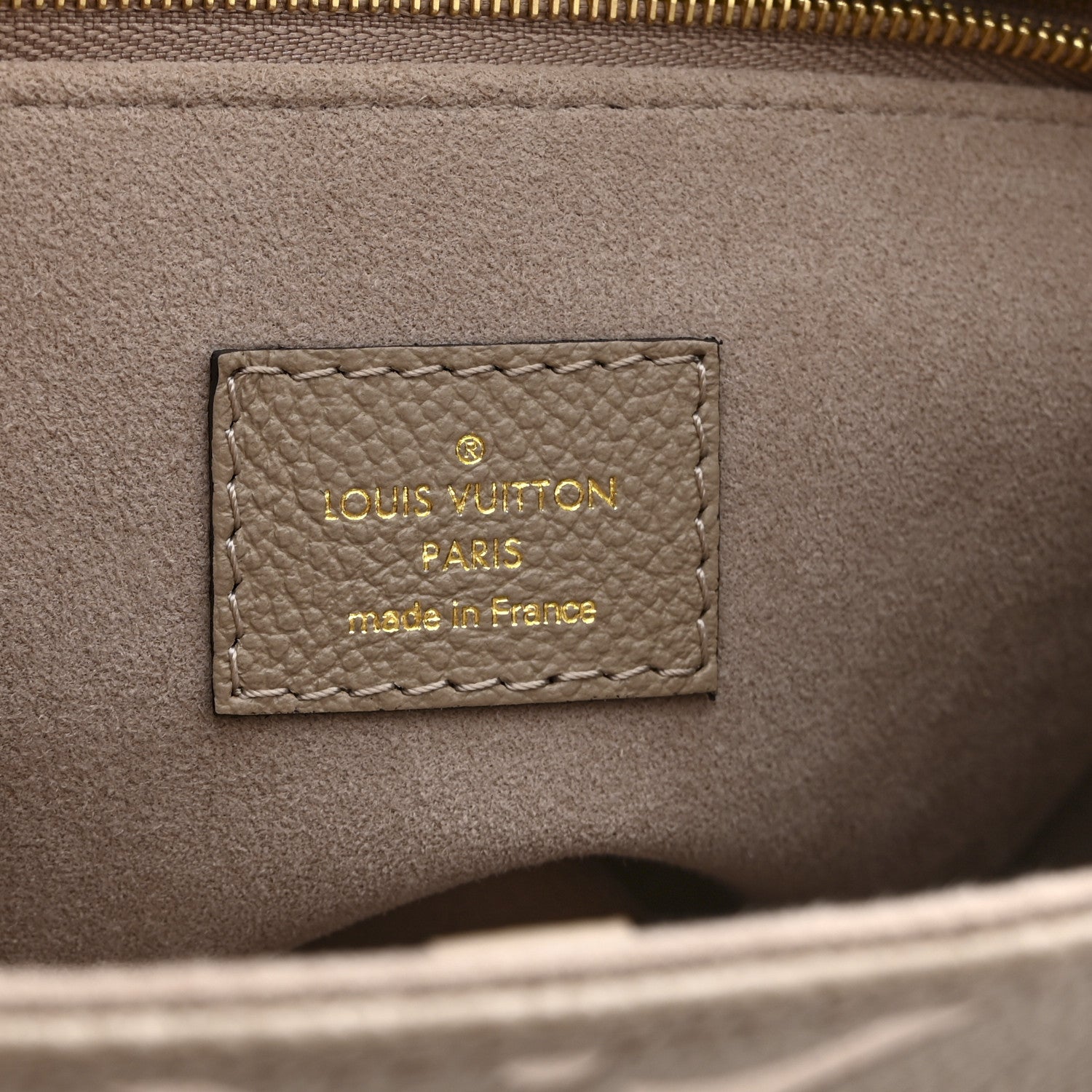 Louis Vuitton Empreinte Monogram Giant Onthego PM Tourterelle Creme 6 of 9