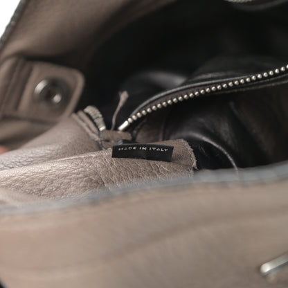 Prada Vitello Daino Shoulder Bag Argilla 7 of 22