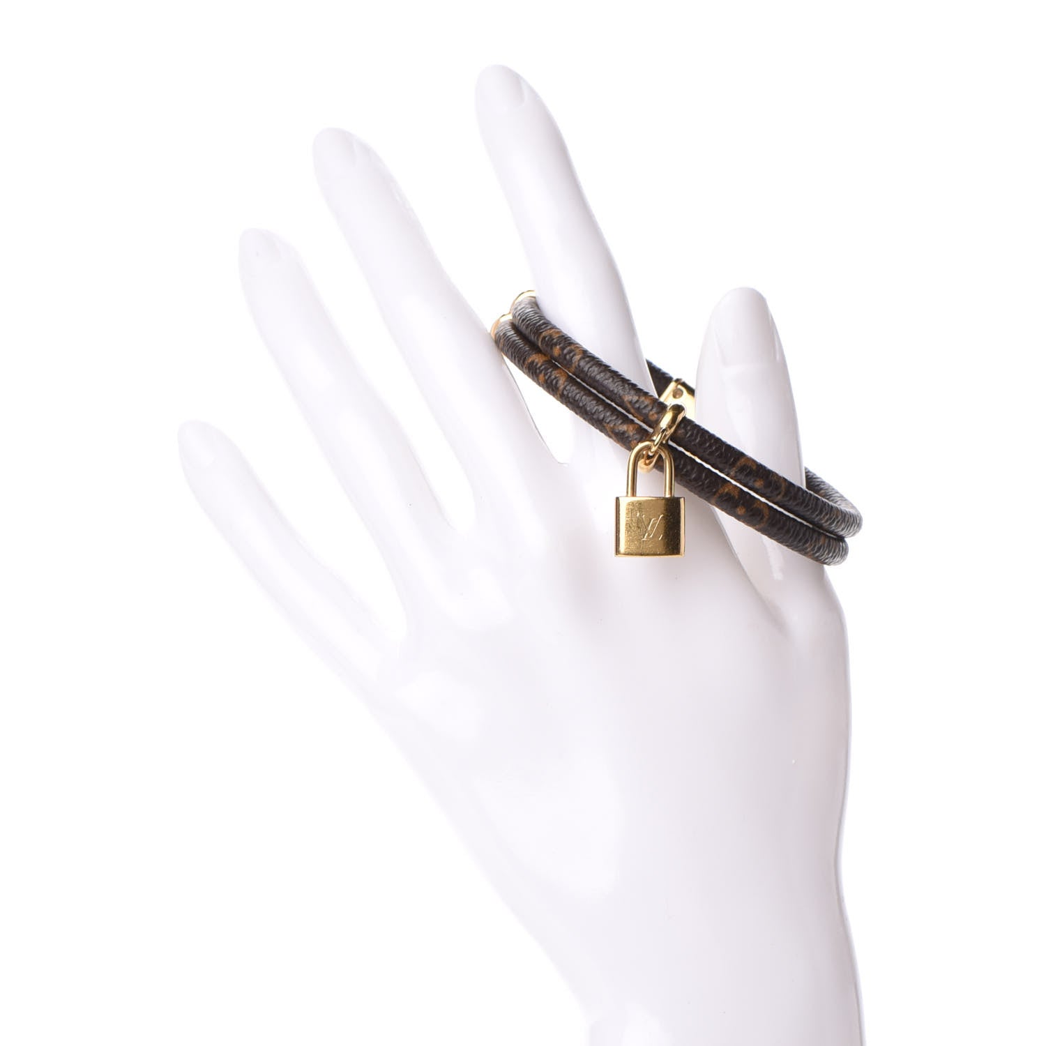 Louis Vuitton Monogram Keep It Twice Bracelet 19 2 of 4