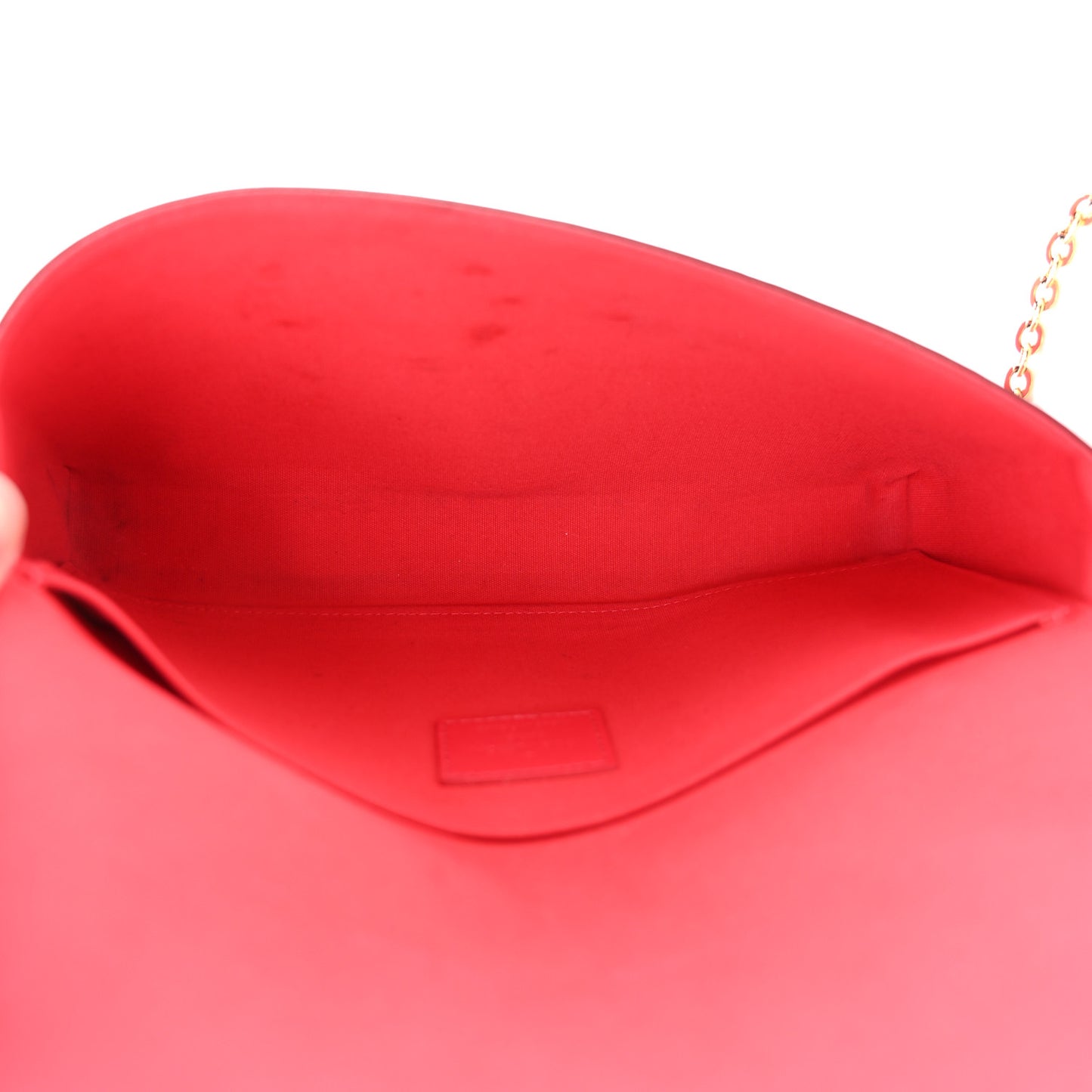 Vernis Felicie Pochette Chain Wallet Hot Pink