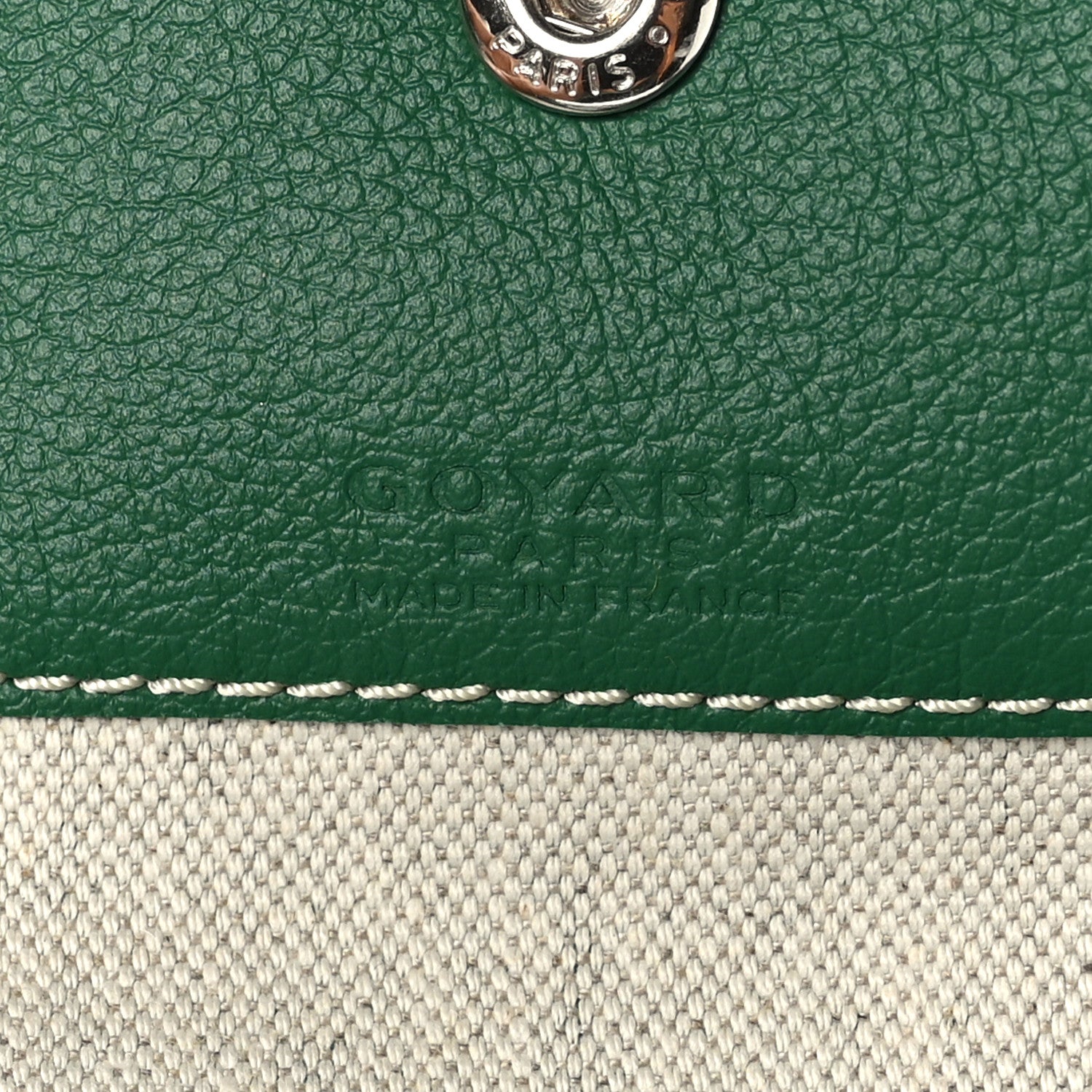 Goyard Goyardine Saint Louis PM Green 7 of 10