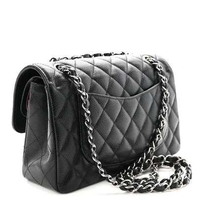 Chanel Caviar Quilted Small Double Flap Black 3 of 10