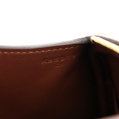 Hermes Taurillon Clemence Mini Lindy 20 Terre 7 of 11