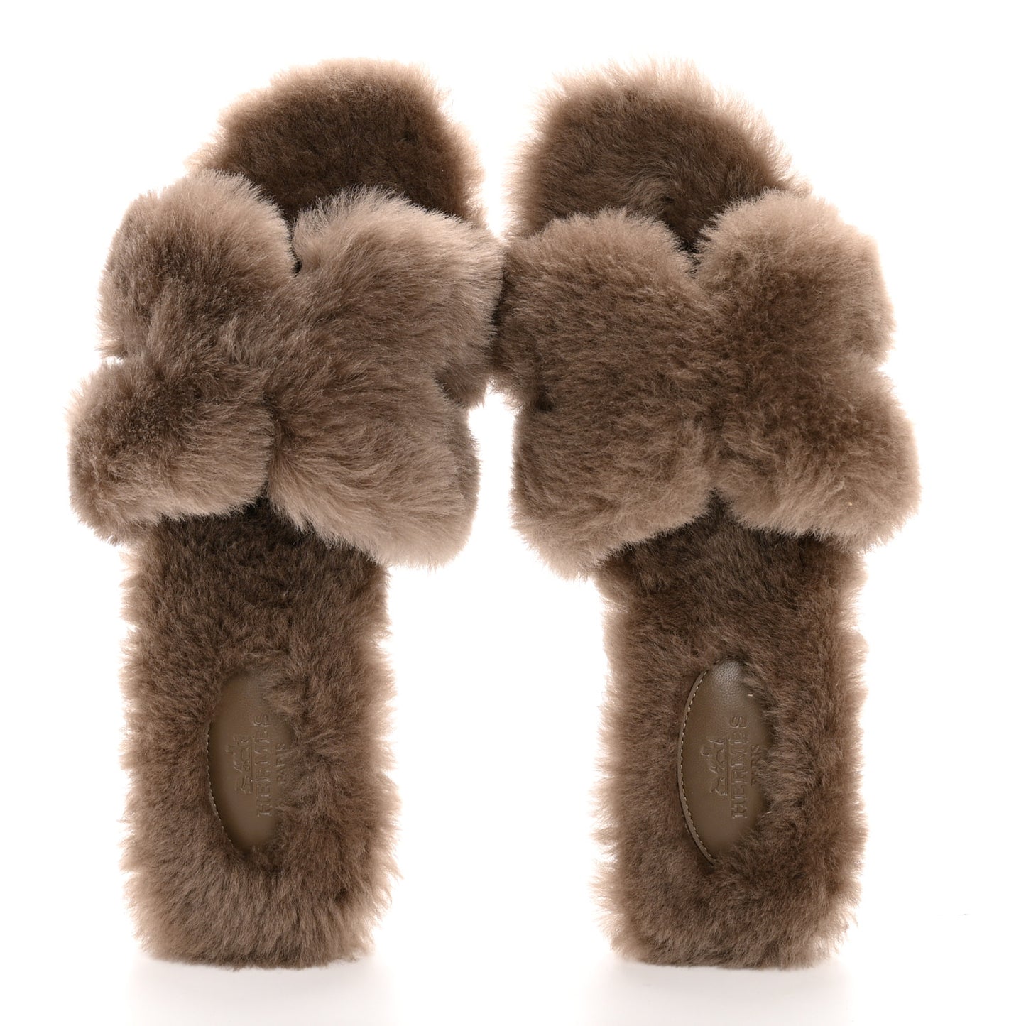 Woolskin Oran Sandals 38 Etoupe