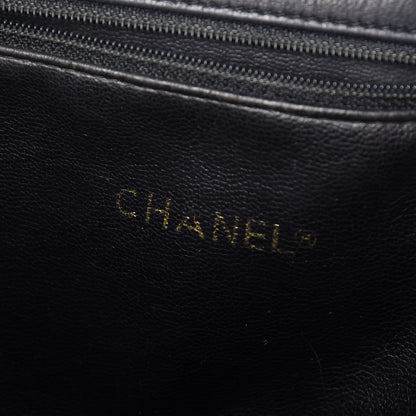 Chanel Lambskin Quilted Tote Black 6 of 16