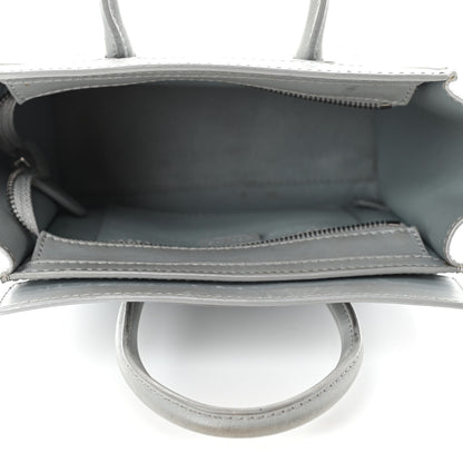 Celine Smooth Calfskin Nano Luggage Sky 5 of 5