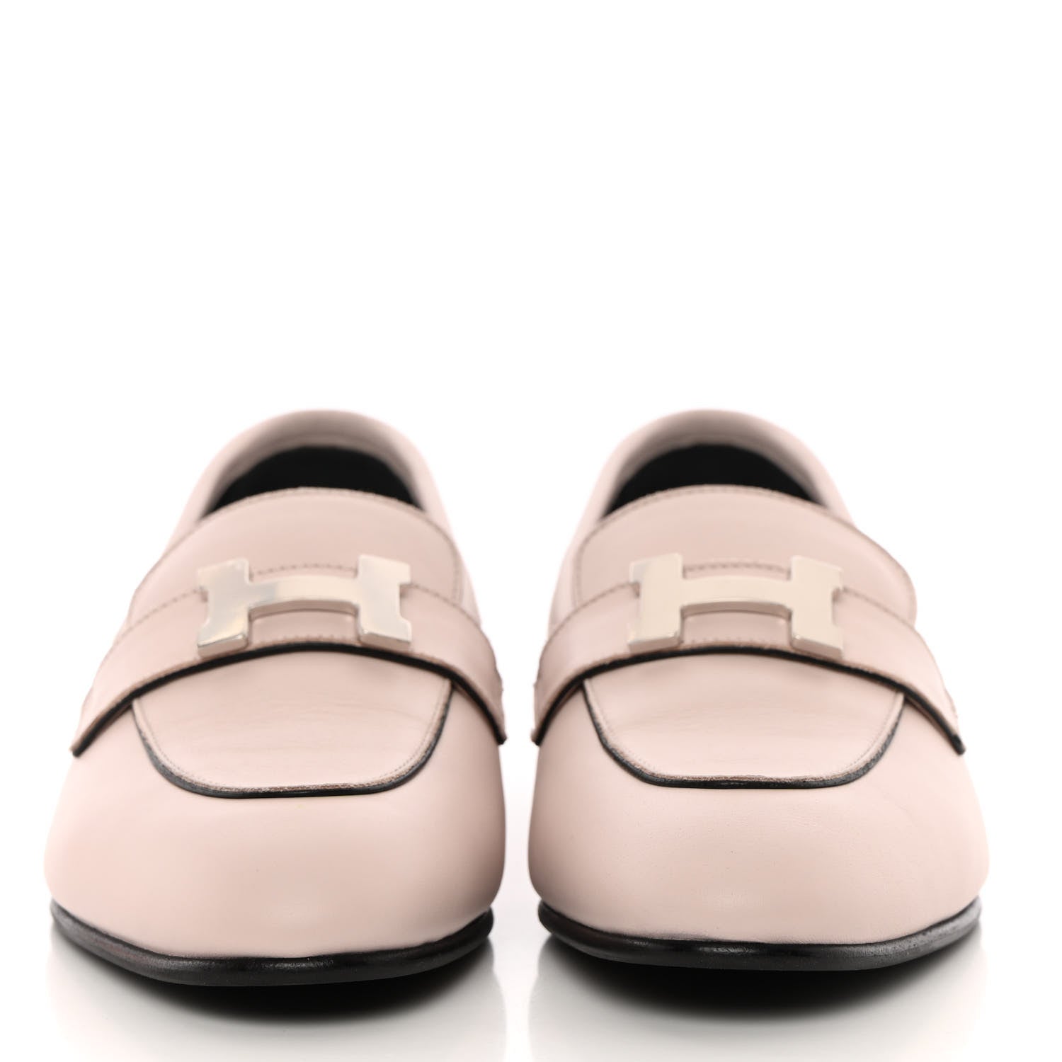 Hermes Calfskin Womens Paris Loafers 36 Rose Petale 2 of 10