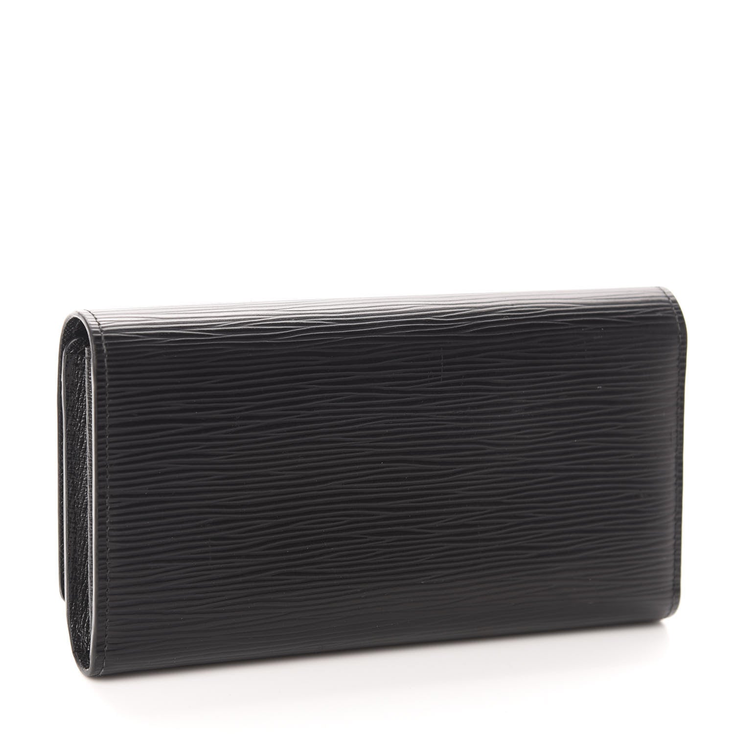 Louis Vuitton Epi Louise Wallet Black 3 of 6