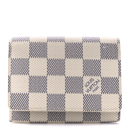 Louis Vuitton Damier Azur Business Card Holder 1 of 7