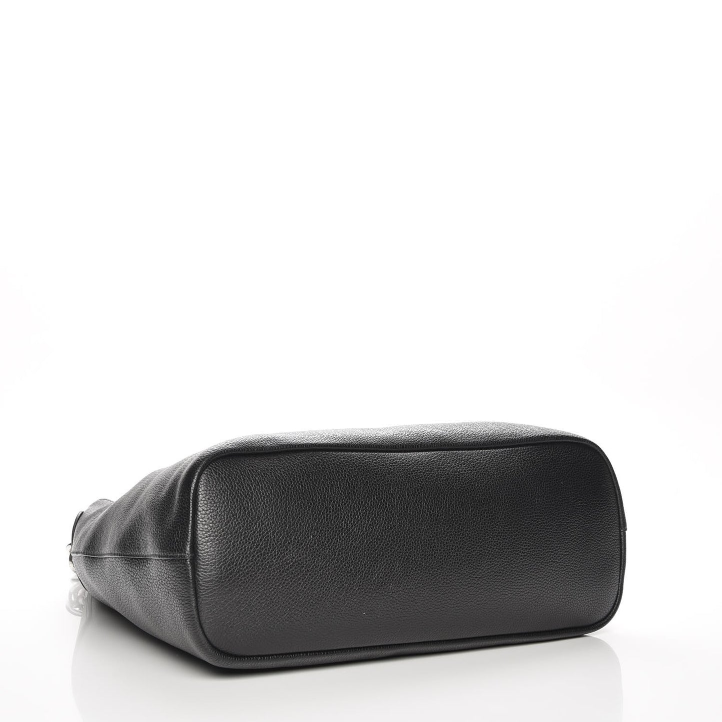 Vitello Daino Chain Hobo Nero Black