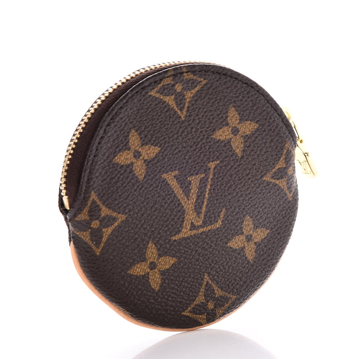 Monogram Round Coin Purse