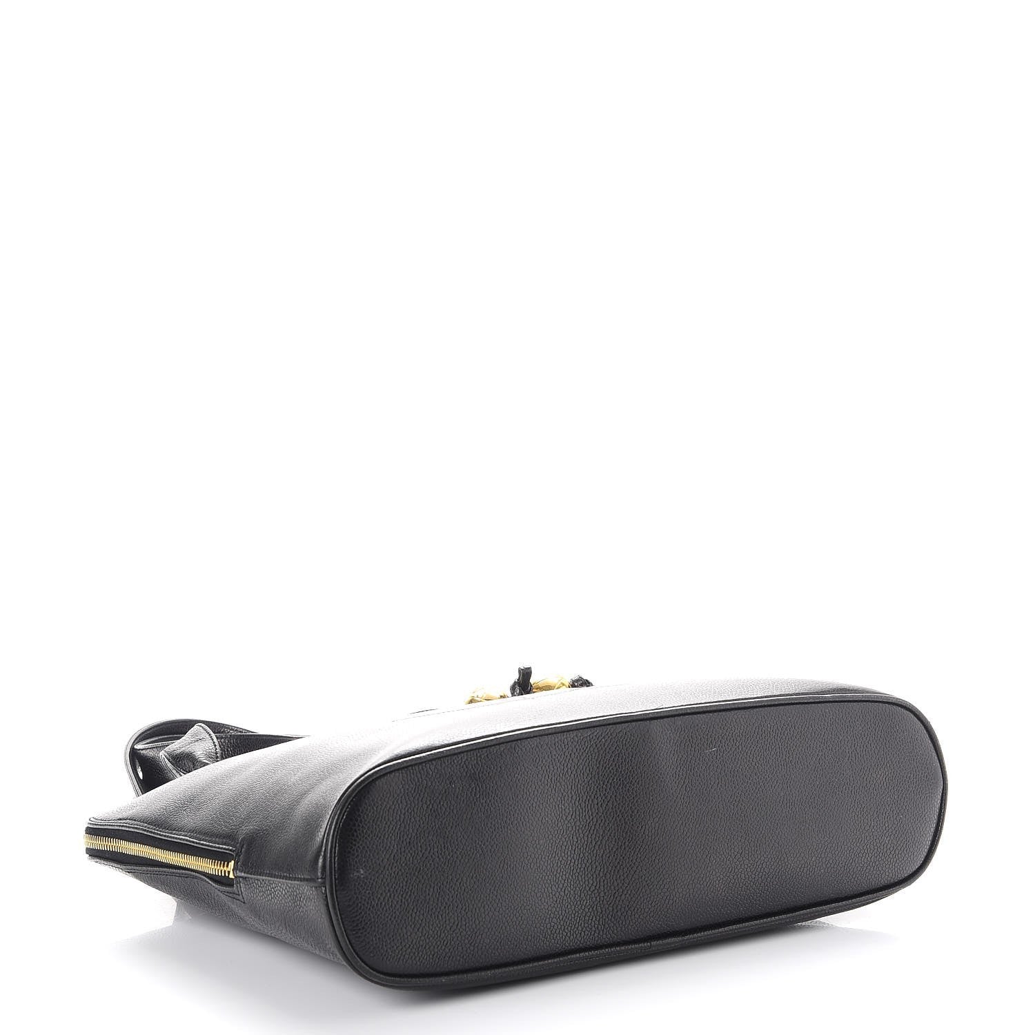 Chanel Caviar CC Bowler Black 4 of 11