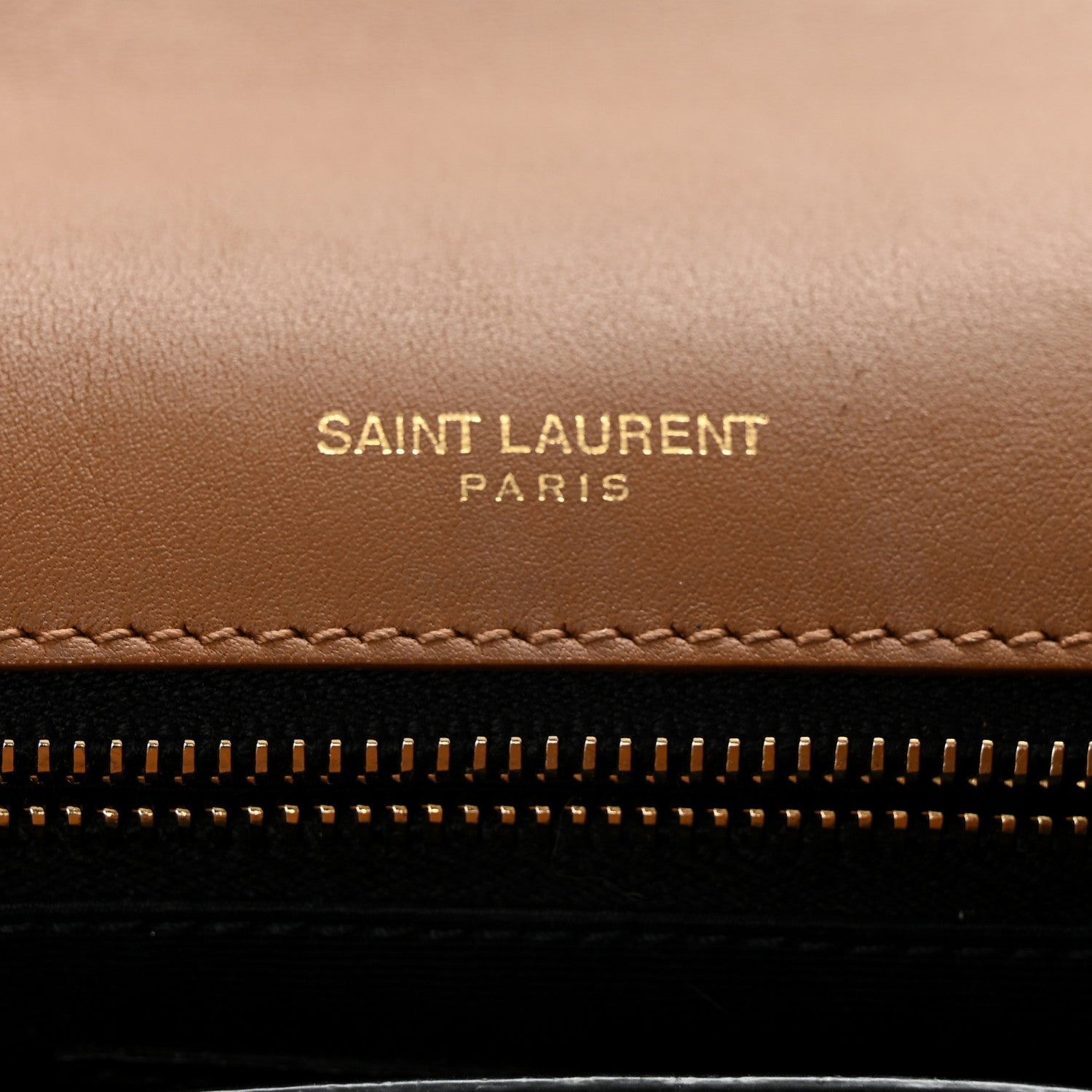 Saint Laurent Suede Monogram Medium Niki Chain Satchel Cinnamon 6 of 12