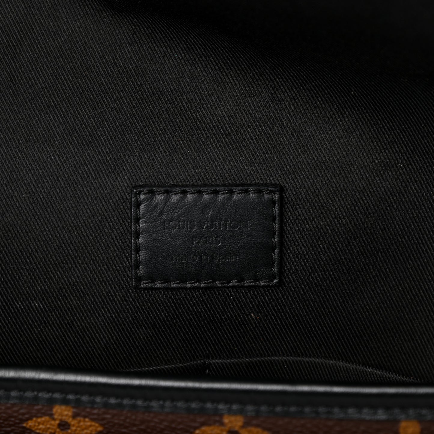 Monogram Macassar Magnetic Messenger