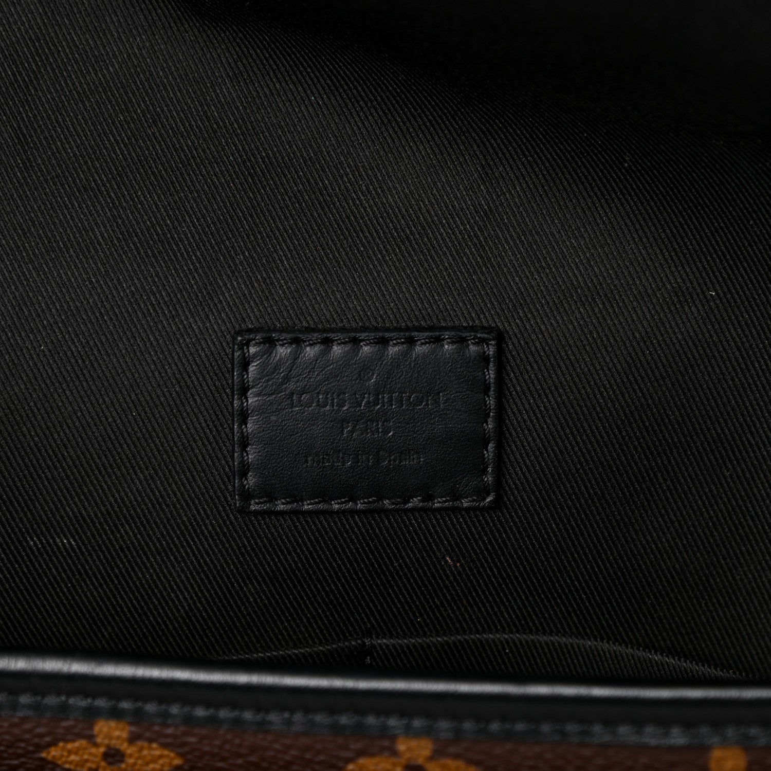 Louis Vuitton Monogram Macassar Magnetic Messenger 7 of 9
