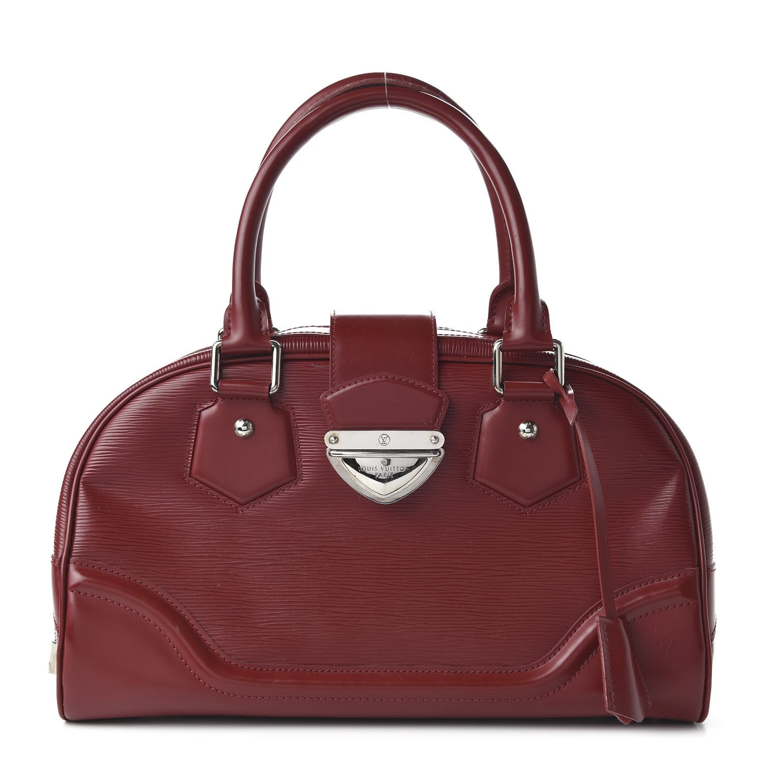 Louis Vuitton Epi Bowling Montaigne GM Rubis 1 of 10