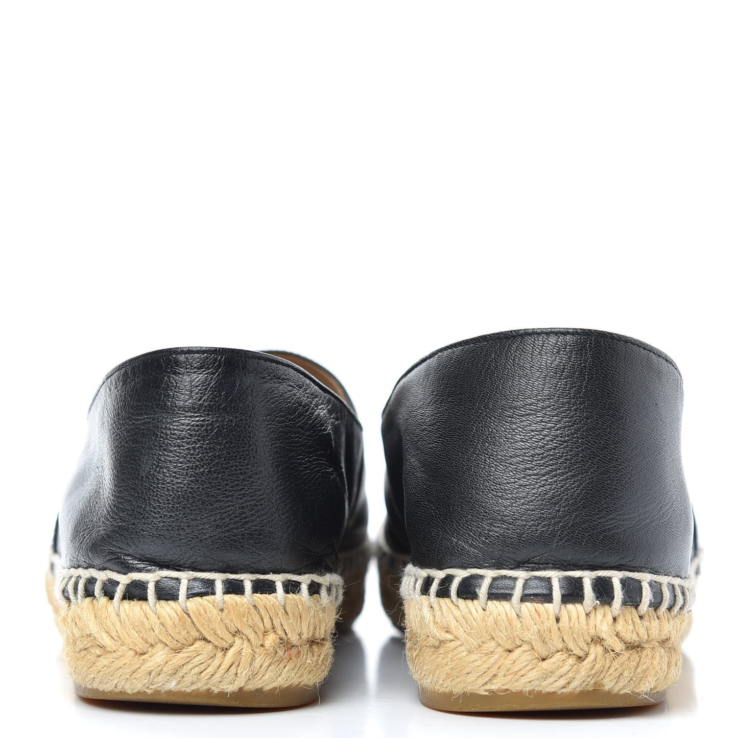 Lambskin CC Espadrilles 38 Black