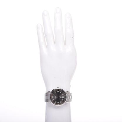 Tiffany Stainless Steel 40mm CT60 3-Hand Automatic Watch Grey 2 of 9