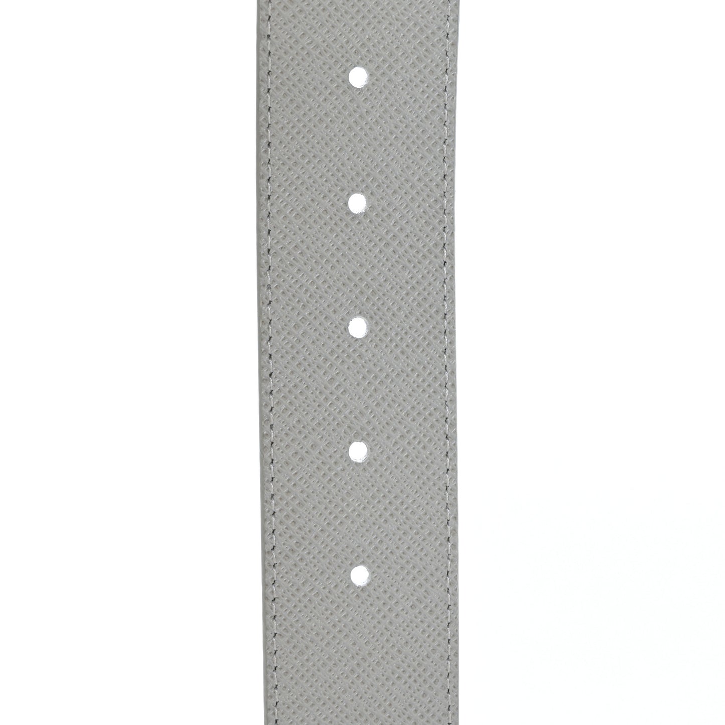 Taiga Monogram 40mm LV Initiales Belt 95 38 White