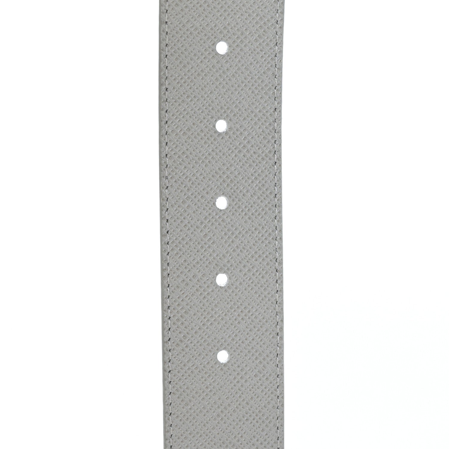 Louis Vuitton Taiga Monogram 40mm LV Initiales Belt 95 38 White 4 of 5