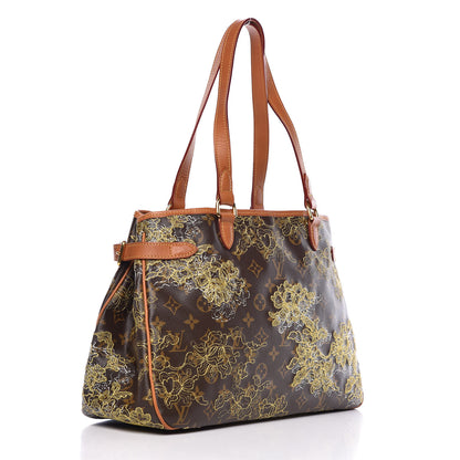 Louis Vuitton Monogram Dentelle Batignolles Horizontal Gold 3 of 9
