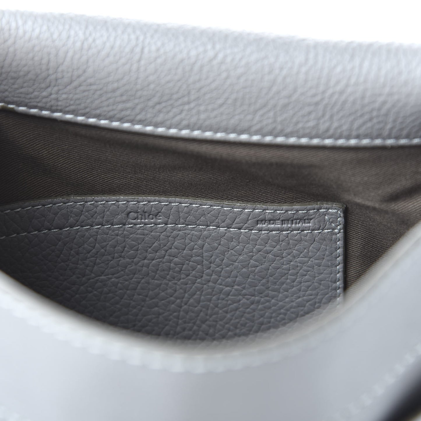 Calfskin Medium Marcie Round Crossbody Bag Cashmere Grey