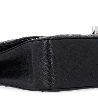 Chanel Caviar Quilted Medium Double Flap Black 9 of 10