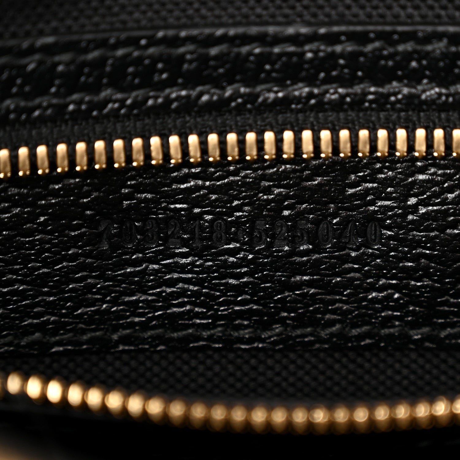 Gucci Mini Vintage GG Supreme Monogram Textured Dollar Calfskin Web Large Diana Tote Bag Black 7 of 12