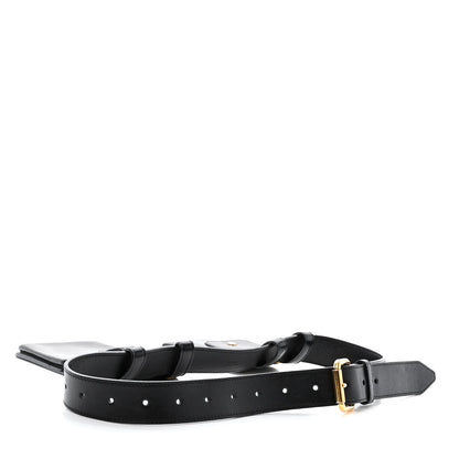 Fendi Vitello Glacier Utility Belt Pouch Black 4 of 21