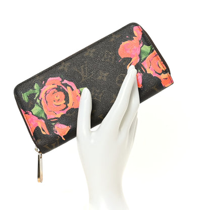 Louis Vuitton Monogram Roses Zippy Wallet 2 of 6