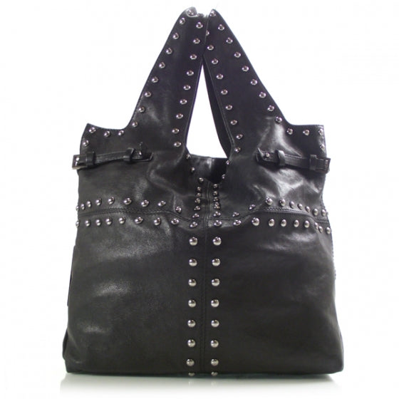 Givenchy Leather Studded George V Bag Black 1 of 9
