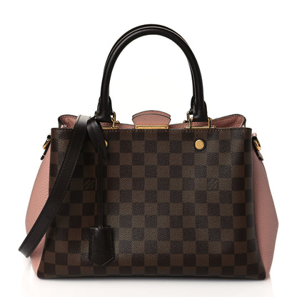 Louis Vuitton Damier Ebene Cuir Taurillon Brittany Magnolia 1 of 10
