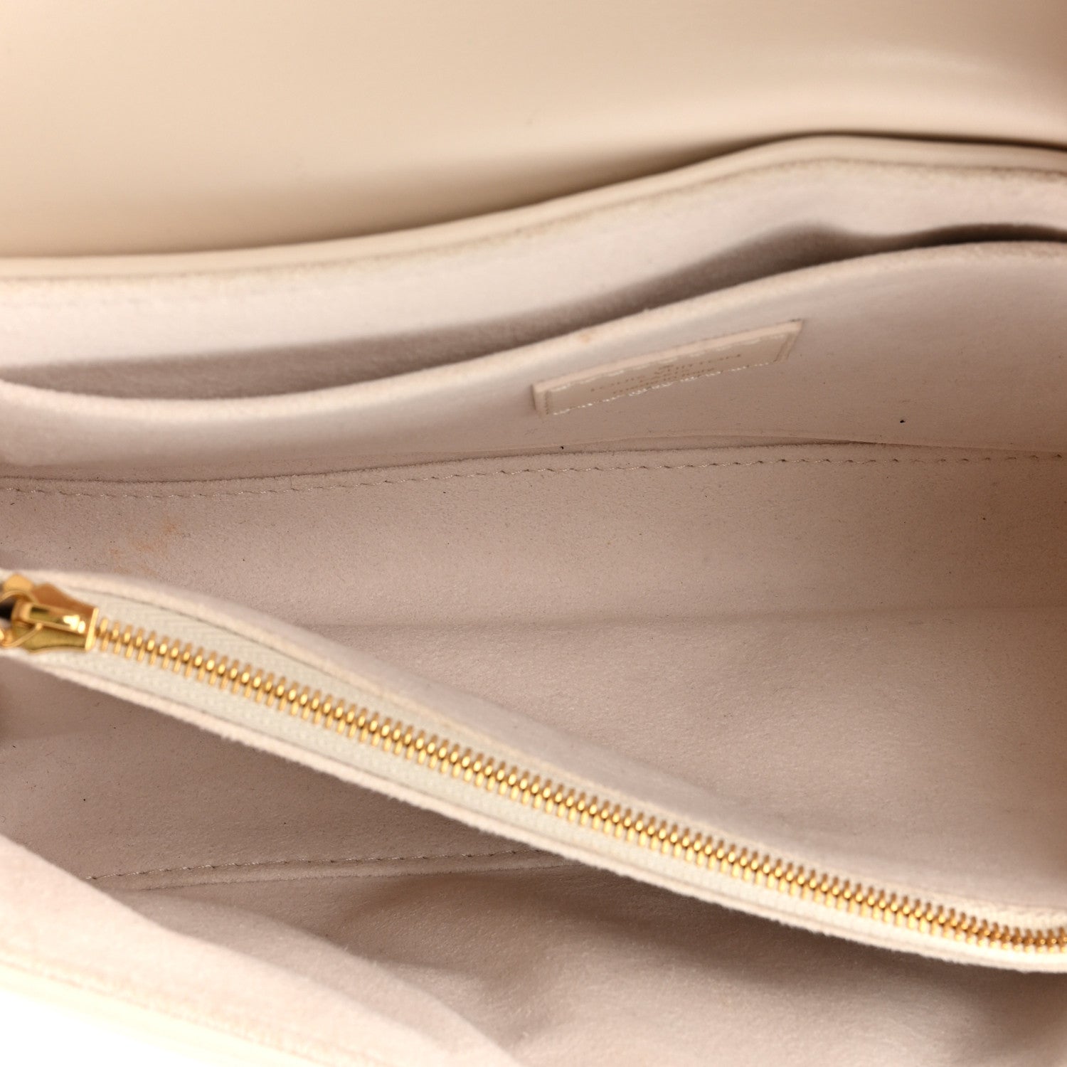Louis Vuitton Calfskin LV New Wave Chain Bag Ivory 7 of 14