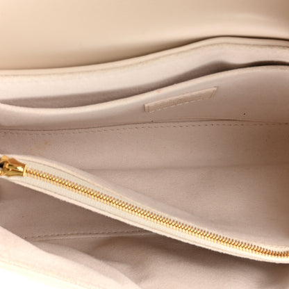 Louis Vuitton Calfskin LV New Wave Chain Bag Ivory 7 of 14