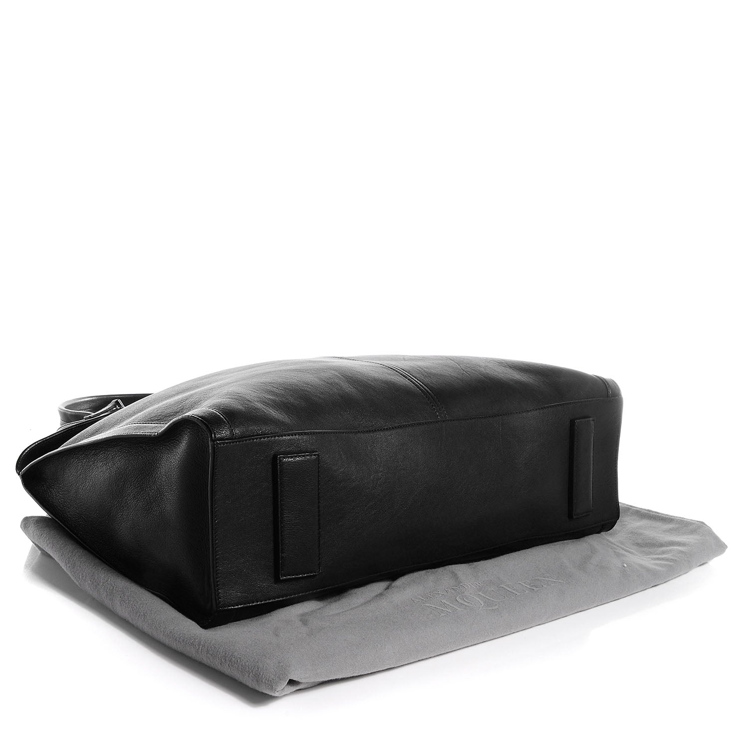 Alexander McQueen Lambskin Large De Manta Tote Black 4 of 9