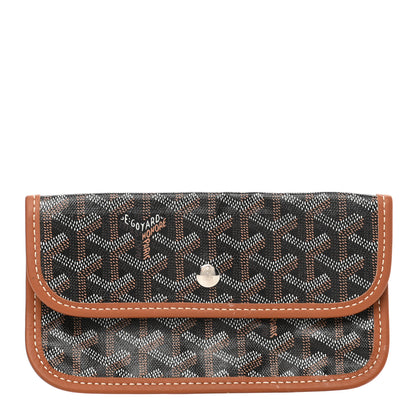 Goyard Goyardine Pouch Black Gold 1 of 6