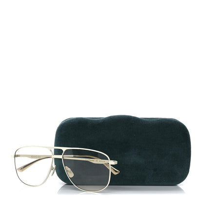 Gucci Aviator Sunglasses GG0336S Ivory Brown 9 of 9