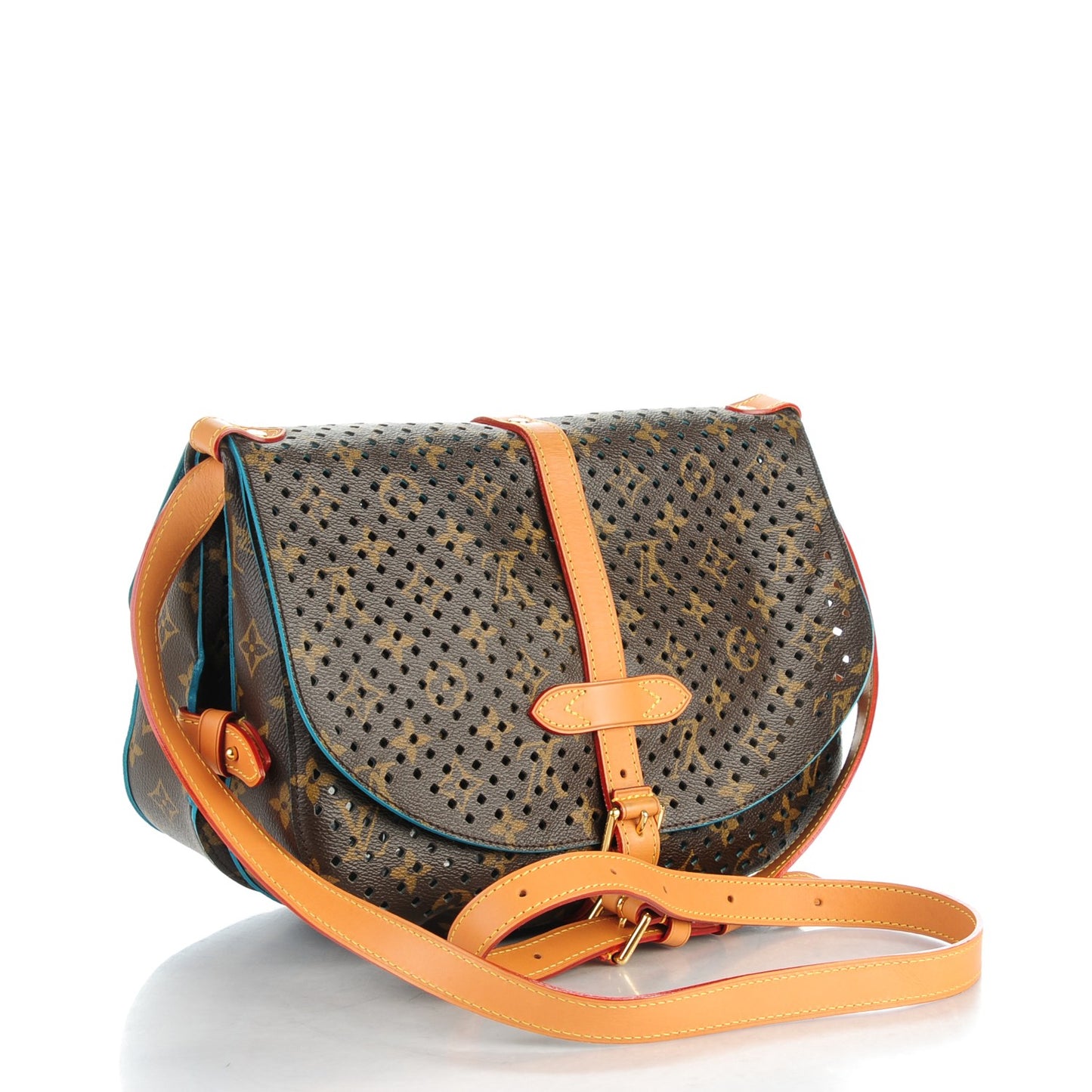 Monogram SC Flore Saumur Teal