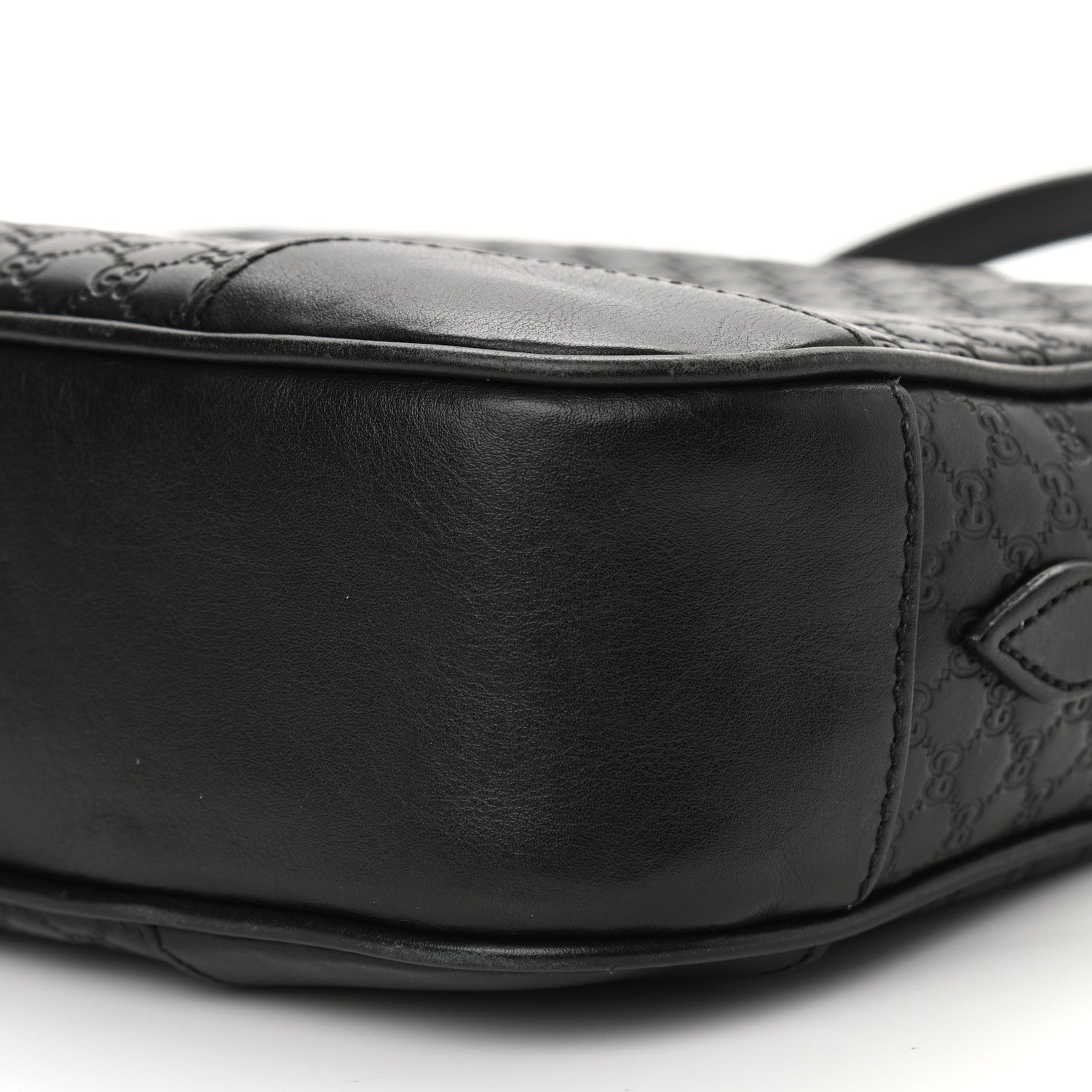 Gucci Microguccissima Mini Bree Messenger Bag Black 10 of 11