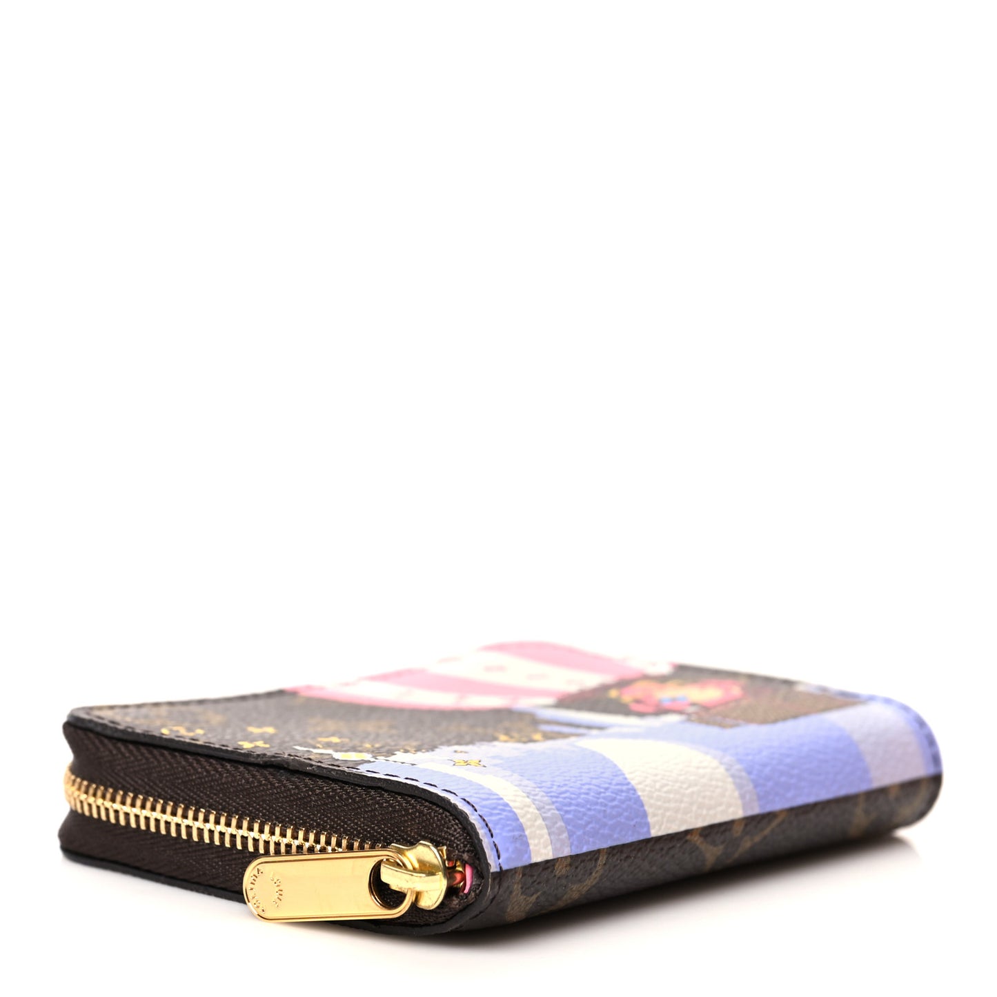 Monogram 2019 Christmas Animation Zippy Coin Purse