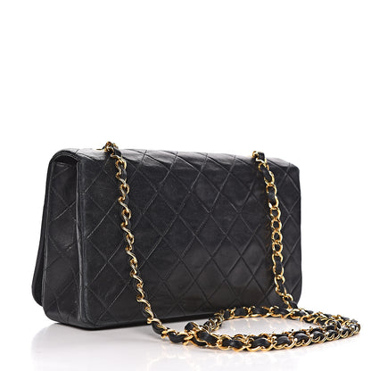 Chanel Lambskin Quilted Small Single Flap Black 3 of 25