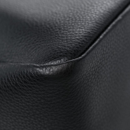Prada Vitello Daino Soft Medium Dynamique Tote Black 9 of 11