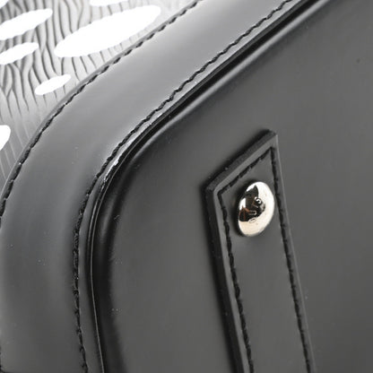 Louis Vuitton X YK Epi Alma BB Black White 8 of 9